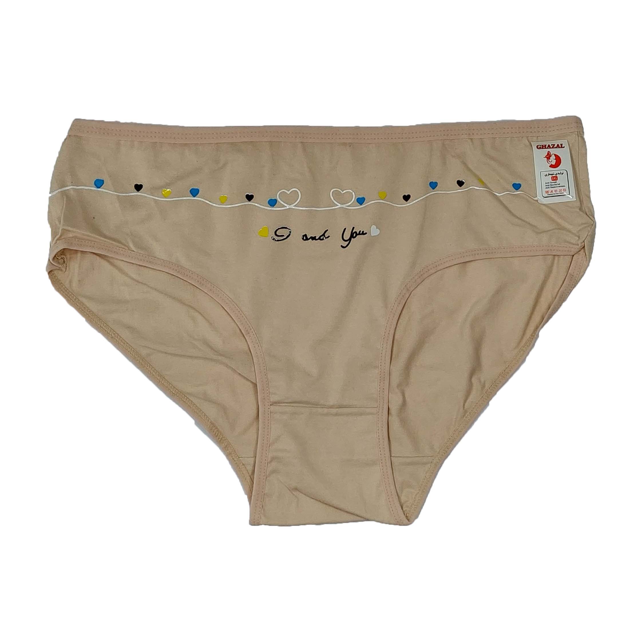 شورت نخی زنانه غزل مدل کمر قلبی کد 684