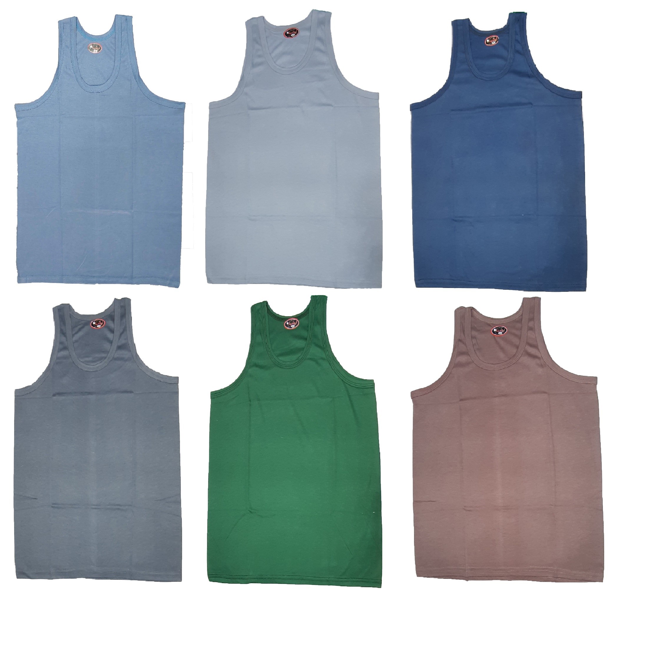 زیرپوش رکابی مردانه مدل عرشیا کد 1816 بسته 6 عددی